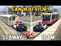 Download Lagu GTA 5 : SUBWAY VS TRAM ! (CAN YOU STOP IT?)