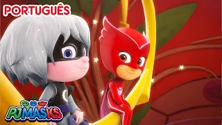 Melhores Amigas Para Sempre 🥷  PJ Masks em Português episódios completos 🦸 Desenhos animados
