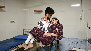 జాను Tension పెట్టుకోవడం వల్ల Emergency హాస్పిటల్ తీస్కువెళ్లినం🥺😢 మొత్తం Song గురించే బాధ 😢😫..
