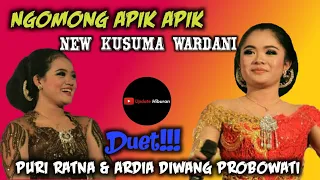 Download Duet!! PURI RATNA \u0026 ARDIA DIWANG ~ NGOMONG APIK APIK *Music. NEW KUSUMA WARDANI ( DUO JO ) 2019 MP3