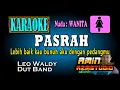 Download Lagu PASRAH || Leo Waldy || KARAOKE Nada WANITA