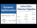 Solve ODEs and Minimize Objective