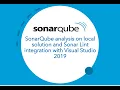 SonarQube analysis and SonarLint integration with Visual Studio 2019