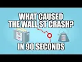 What Caused the Wall St Crash In 90 Seconds
