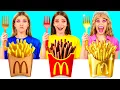 Download Lagu Kaya vs Bangkrut vs Sangat Kaya Makanan Tantangan | Hack Makanan Lucu PaRaRa Challenge