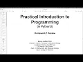 Python Programming for Beginners - Module 2A