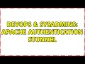 DevOps SysAdmins apache authentication stunnel