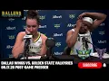 Alanna Smith Arike Ogunbowale Dallas Wings Postgame Presser vs Golden State Valkyries 08 17 26