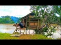 Download Lagu Camping Hujan Deras_Mancing ikan //membuat pondok Bambu Yang indah dipinggir sungai