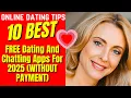10 Best FREE Dating And Chatting Apps For 2025 WITHOUT PAYMENT