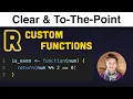 R Custom Functions