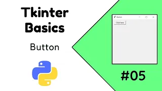 Python Tkinter Tutorial How to create a button in Tkinter