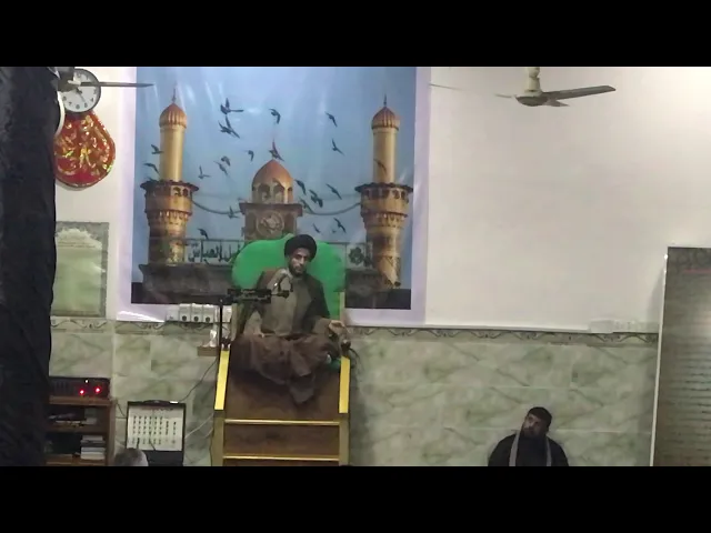 ⁣السيد قاسم الزاملي - حسينية السيدة فاطمة الزهراء عليها السلام .