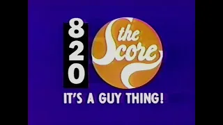 AM 820 The Score Sports Radio Commercial 1993