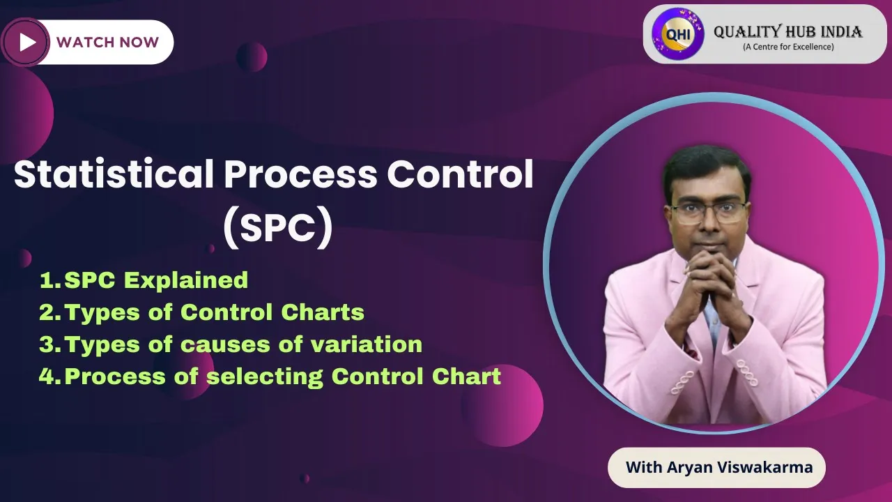 Statistical Process Control (SPC) | Types of Control, Charts | Core Tool |