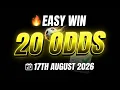 Football Predictions Today Sure Win 20 Odds Free Betting Tips