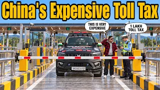 China's Expensive Toll Tax For Indian Scorpio-N 😱🇨🇳 |World Road Trip| #EP-25
