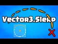 Unity Slerp Visualized - Like lerp but rotund
