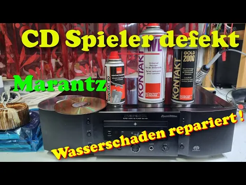 Download MP3 CD Player defekt liesst keine CD mehr ein | zeigt no Disc ! | nach Hochwasserschaden repariert