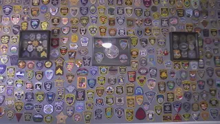 Local couple reaches 1 000 in their police patch collection