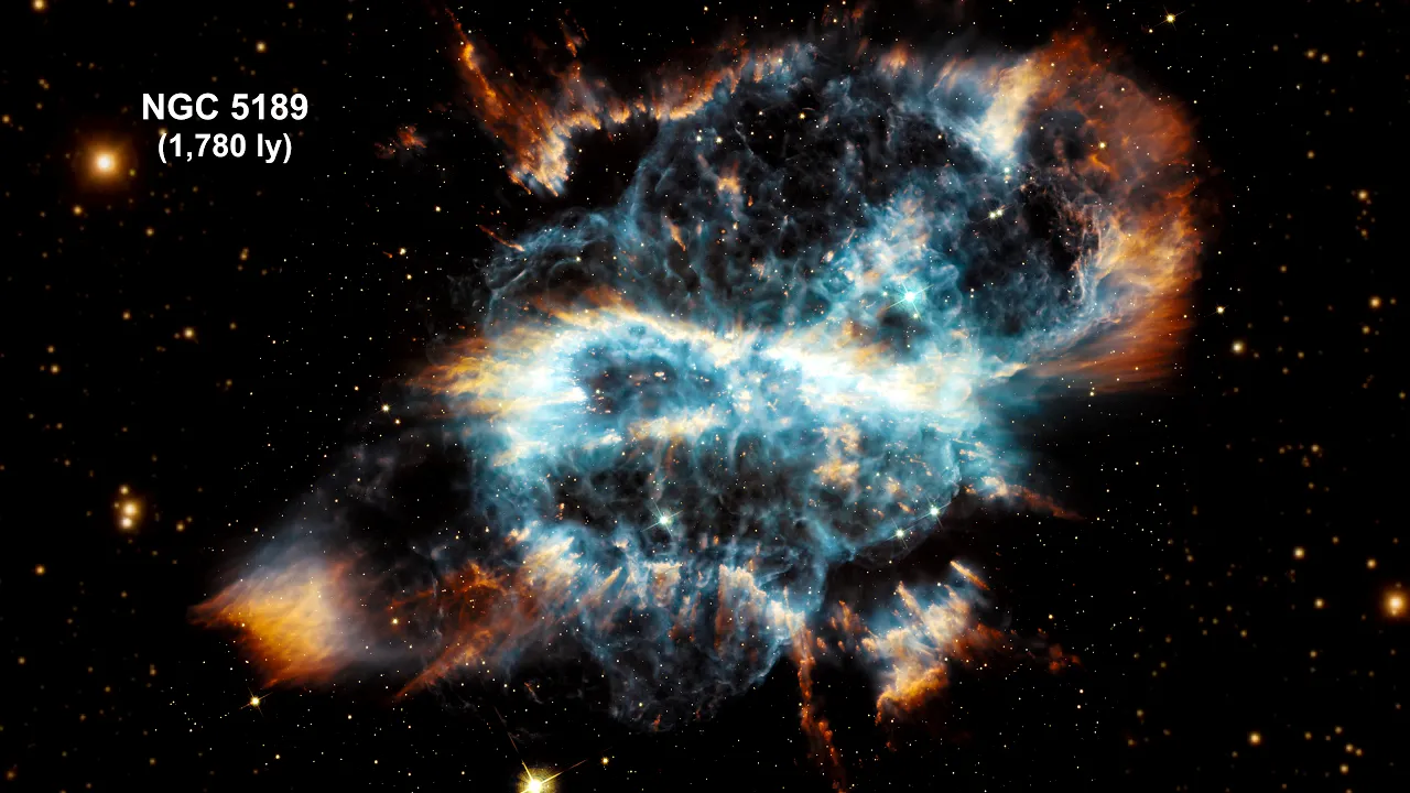How Far Away Is It - Chapter 7 - Planetary Nebula Exploding Star (4K)