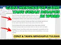 Download Lagu Cara Menghapus Garis di Word yang Susah Dihapus Baik Horizontal, Vertikal, Maupun Miring