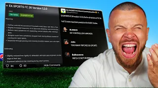 التحديث الجديد 1 2 0 يزيد من مشاكل FC 26 