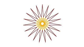 Simple Python Turtle Graphic and Code N-Point Star