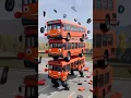 Buses Fall Gani Dance and Crash - BeamNG.drive #funny #bus #crashdrive #beamngdrive #flxyo #bus