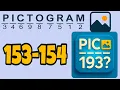 PICTOGRAM Picture Cryptogram 153 154