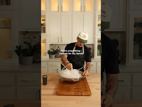 i cooked for an entire week in one afternoon