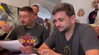 شاهد قبل الحذف كواليس فيلم ثانيه واحده مصطفي خاطر يكح و السبكي يسب الدين 