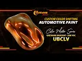 Color Shifting Automotive Paint - Orange To Gold