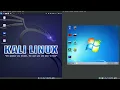 Ransomware wannacry with eternal blue test on Virtual Machine KALI WINDOWS 7