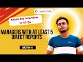 Managers with at Least 5 Direct Reports Part SQL 50 Analysis with Ashish