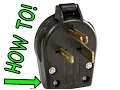 How to wire a 220 Cord-Plug-Outlet for Welder - Electric Motor