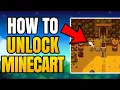 Stardew Valley - How To Unlock Minecart Best Early Game Fast Travel Method