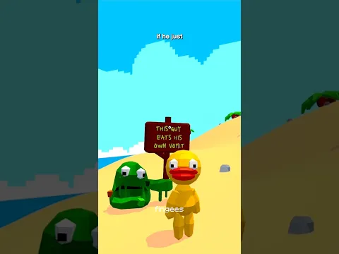 I removed eating vomit from My Survival Game #indiegame #minecraft