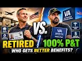 Military Retiree vs 100 P T Veteran Who Gets Better Benefits