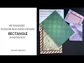 We R Makers Shadow Box Punch Board - Rectangle