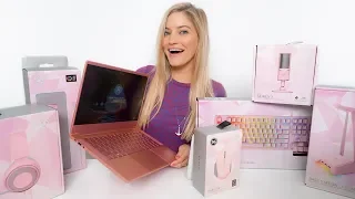 NEW Quartz Pink Razer Blade Laptop Accessories Unboxing