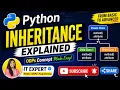 Python Inheritance Explained Lecture OOP Concept Made Easy in