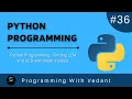 Python Programming Math Module LCM GCD finding with Python Tutorial