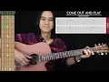 Come Out And Play Guitar Cover Acoustic - Billie Eilish 🎸 |Tabs + Chords|
