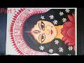 Download Lagu Maa Durga drawing with oil pastel Part 1| Devi Durga drawing easy