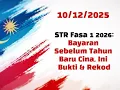 Lagu [TERKINI] STR Fasa 1 2026: Bayaran Sebelum Tahun Baru Cina — Ini Bukti \u0026 Rekod. @BantuanMY​