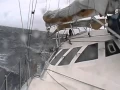 Lagu bare poles 35 knots drouge sailing catamaran cruising to fast Peter Facci Lunatic Dean cat