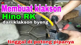 Download Cara membuat klakson Hino RK || L300 pasang klakson angin MP3