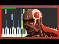 Attack on Titan - The Reluctant Heroes [PIANO TUTORIAL + SHEET MUSIC]