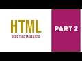 Part 2 HTML Web Designing Malayalam Tutorial